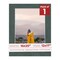 Dark Grey Suede Mat Board for 16x20 Frames - Fits 12x17 Photos